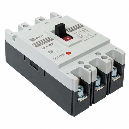 Выключатель автоматический 3п 100/32А 35кА ВА-99М PROxima EKF mccb99-100-32m фото 4