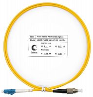 Шнур оптический FOP(s)-9-LC-FC-1m simplex LC-FC 9/125 sm 1м LSZH Cabeus 7373c