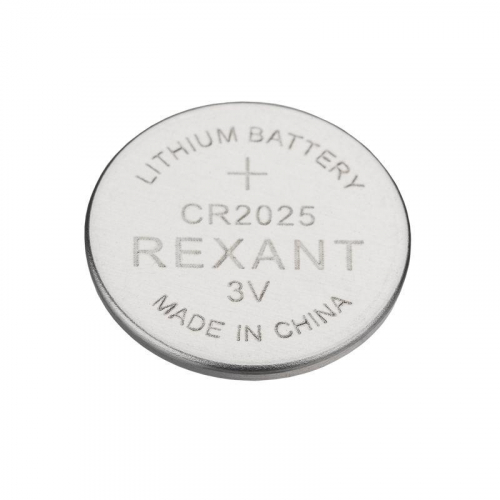 Элемент питания литиевый CR2025 3В (блист.5шт) Rexant 39-1107 фото 2