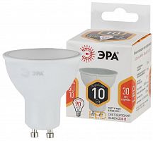 Лампа светодиодная MR16-10W-827-GU10 800лм Эра Б0032997