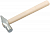Молоток оцинкованный с круглым бойком 500г Стандарт FIT 44435
