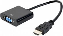 Адаптер интерфейсов 1920х1080, HDMI A (m)-VGA (f)-mini jack (f), 0.15м Filum FL-A-HM-VGAF-mjack-0.15M