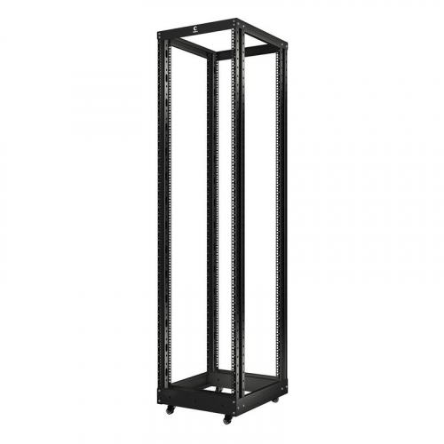 Стойка открытая RA-47U-1000-BK 19дюйм 47U двухрамная усиленная черн. Cabeus 10162c