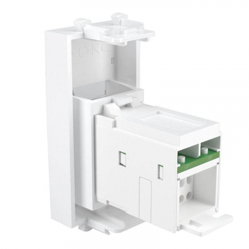 Розетка компьютерная 1мод. Avanti "Белое облако" RJ45 кат.5E модульная DKC 4400461 фото 4