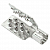 Зажим контактный (уп.100шт) EKF Ik-Clamps-100