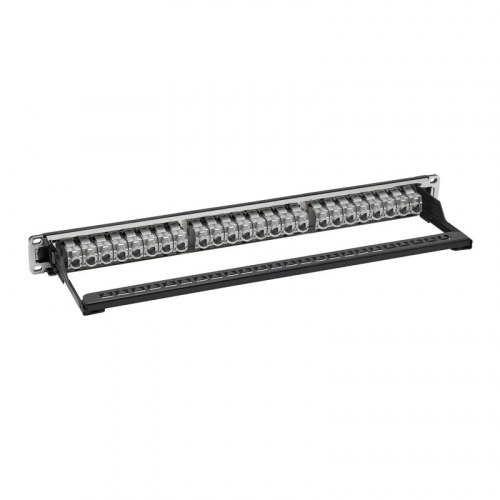Патч-панель 19дюйм 1UCAT5E 24 модуля RJ45 экранированная DKC RN5PPF24 фото 2