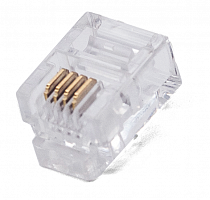 Коннектор RJ-11/6p4c, уп/100шт Filum FL-NA-PLUG-1