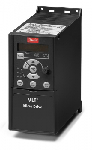 Преобразователь частоты VLT Micro Drive FC 51 0.75кВт (380-480 3ф) без панели оператора Danfoss 132F0018