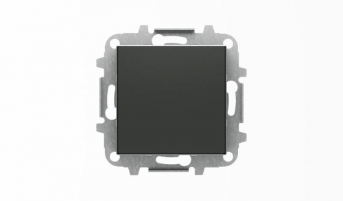 Заглушка с суппортом SKY черн. бархат ABB 2CLA850000A1501