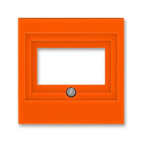 Накладка Levit для розеток USB/HDMI/VGA оранж. ABB 2CHH290040A4066