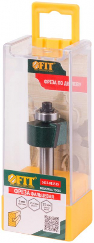 Фреза фальцевая DхHхL=25.4х13х57.3мм FIT 3613-081325 фото 3