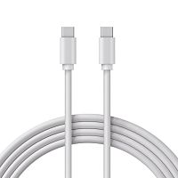 Кабель Type-C-Type-C PD 45W/1m/PVC/white Rexant 18-1830