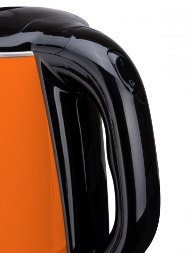 Электрический чайник "Ника", нержавеющая сталь / пластик, 1,8 л, 1800 Вт, оранжевый, TDM фото 4