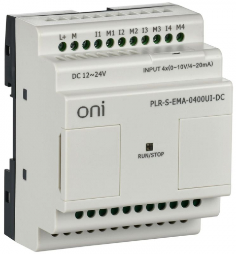 Реле логическое PLR-S. 4AI U/I ONI PLR-S-EMA-0400UI-DC