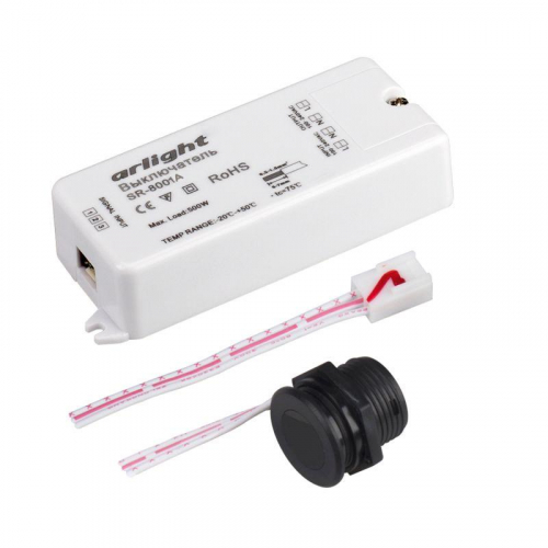 Датчик инфракрасный SR-8001A 220В 500Вт IR-Sensor черн. Arlight 020207