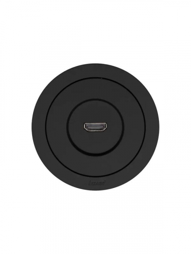 Розетка HDMI 1-м СП OSEN механизм черн. бархат LEZARD 743-4288-203 фото 4