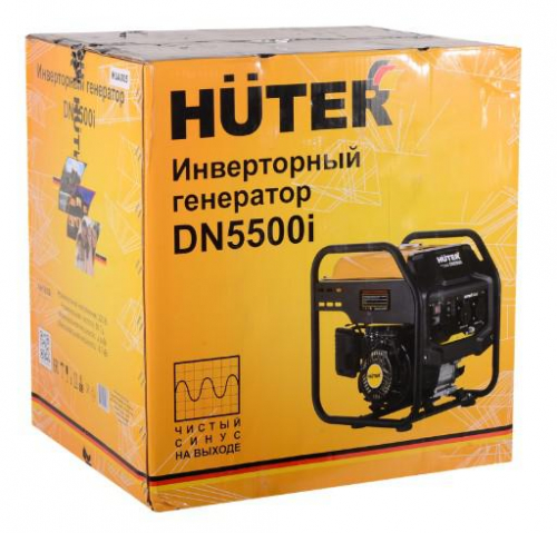 Генератор инверторный DN5500i Huter 64/10/29 фото 9