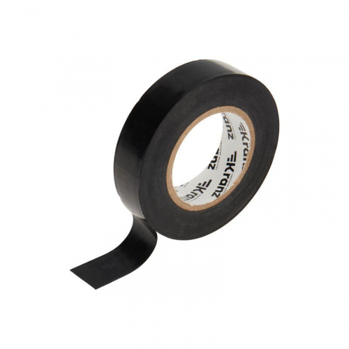 Изолента ПВХ 0.13х19мм 25м черн. (уп.5шт) Kranz KR-09-2206 фото 3