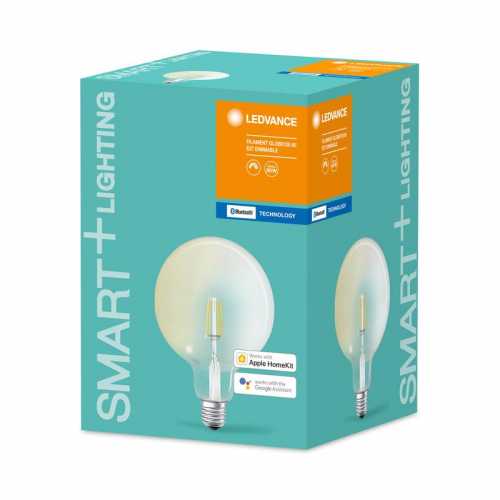 Лампа светодиодная SMART+ Filament Globe Dimmable 60 6Вт/2700К E27 LEDVANCE 4058075208568 фото 2