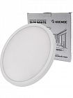 Светильник светодиодный SLIM WHITE 38Вт 4500К IP40 2650лм 230В 400х25мм КОСМОС KSlim38w_W4500K