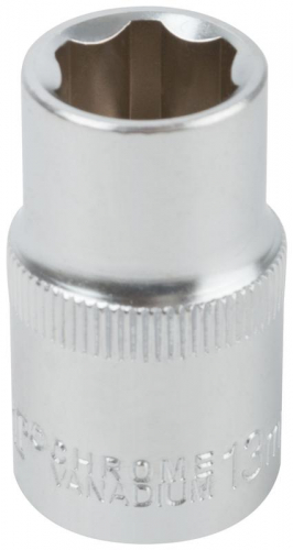 Головка шестигранная CrV 1/2дюйм 13мм FIT 62043 фото 2