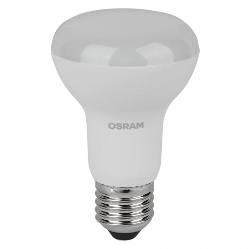 Лампа светодиодная LED Value LV R63 60 8SW/865 8Вт рефлектор матовая E27 230В 10х1 RU OSRAM 4058075581944 фото 2