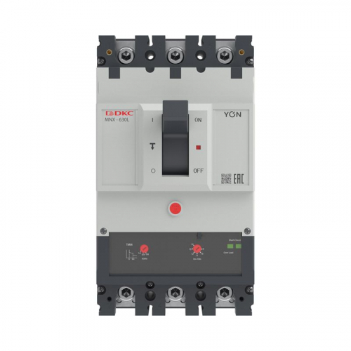 Выключатель автоматический 3P 630А 70кА pro MNX630L при AC415V расцепитель TMM YON MNX630L3PTMM0630 фото 2