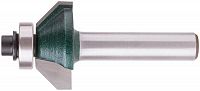 Фреза кромочная конусная с нижним подшипником DхHхL=25х10х54.3мм FIT 3607-081025