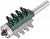 Фреза кромочная пазо-шиповая DхHхL=33х40х86.3мм FIT 3610-084033