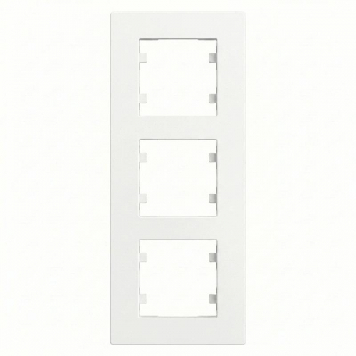 Рамка 3-м вертикальная Karea RIZZ бел. Makel 88001708