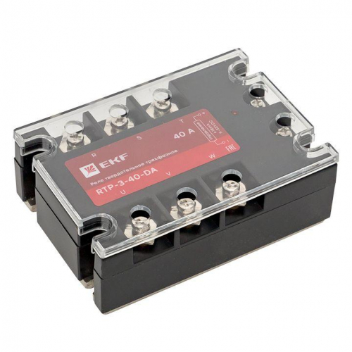 Реле твердотельное трехфазное RTP-40-DA PROxima EKF rtp-3-40-da фото 7