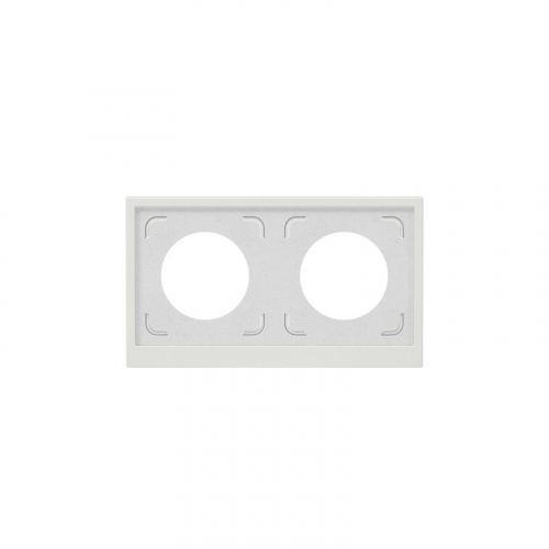 Рамка 2-м KANT IP44 бел. песок DKC 7010944