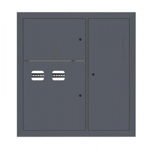 Щит этажный 2кв. RAL7016 (1000х950х150) PROxima EKF mb29-v-2-ral7016