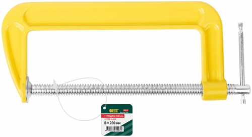 Струбцина тип "G" 200мм (8дюйм) FIT 59217 фото 3