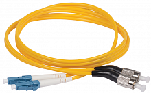 Патч-корд оптический коммутационный переходной для одномодового кабеля (SM); 9/125 (OS2); FC/UPC-LC/UPC (Duplex) (дл.50м) ITK FPC09-FCU-LCU-C2L-50M