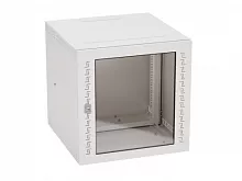Шкаф телекоммуникационный навесной 12U (600х600х650) дверь стекло RAL7035 DKC R5STI1265GS