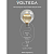 Лампа светодиодная филаментная Loft 271 G125G8027 4Вт 3000К E27 Voltega 8572
