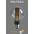 Лампа светодиодная Loft Led G95 4Вт 1800К E27 Voltega 8577