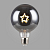 Лампа светодиодная Loft Led G95 3Вт 3000К E27 Voltega 8521