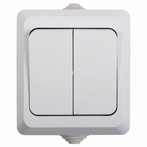 Выключатель влагозащищенный 2-кл. ОП 10А IP44 PROCONNECT 78-0514 фото 5