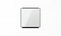 Клавиша для 1-кл. выкл./перекл./кнопок SKY стекло бел. ABB 2CLA850100A2101