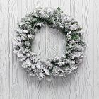 Венок еловый заснеженный d60см IP44 ПВХ Neon-Night 307-148