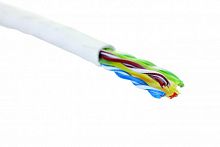 Кабель U/UTP кат.6 4 пары 24 AWG нг(А)-HF Slim Line внутр. прокладки бел. (кор.) Eurolan 19C-U6-27WT-B305