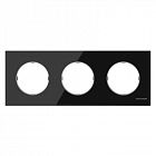 Рамка 3-м Sky Moon стекло черн. ABB 2CLA867300A3101