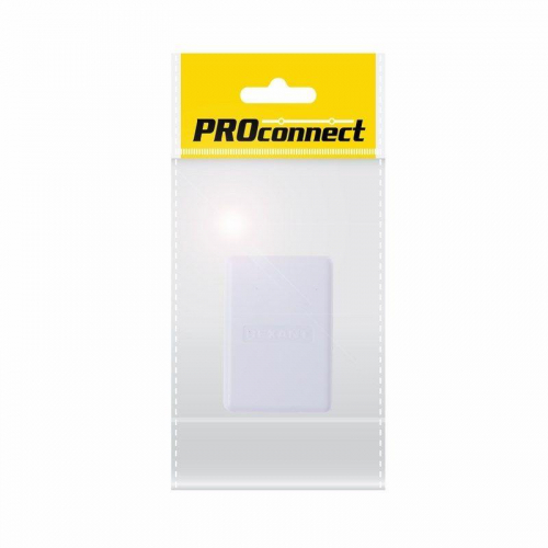 Розетка телефонная 1х6Р-4С (инд. упак.) PROCONNECT 03-0001-9 фото 2