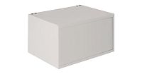 Шкаф антивандальный 7U 520х320х400мм OEM пенальный настенный сер. NETLAN EC-WP-075240-GY