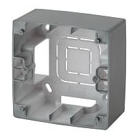 Коробка наклад. монтажа 1 пост Эра12 графит 12-6101-12 ЭРА Б0043166