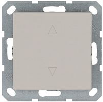 Выключатель для жалюзи 1-кл. 10А IP20 механизм тауп Jasmart G3018T