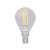Лампа светодиодная филаментная 7.5Вт GL45 шар прозрачная 4000К нейтр. бел. E14 600лм Rexant 604-122