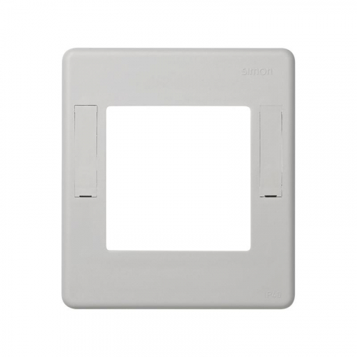 Рамка Simon44 Aqua без крышки сер. Simon 4400088-035